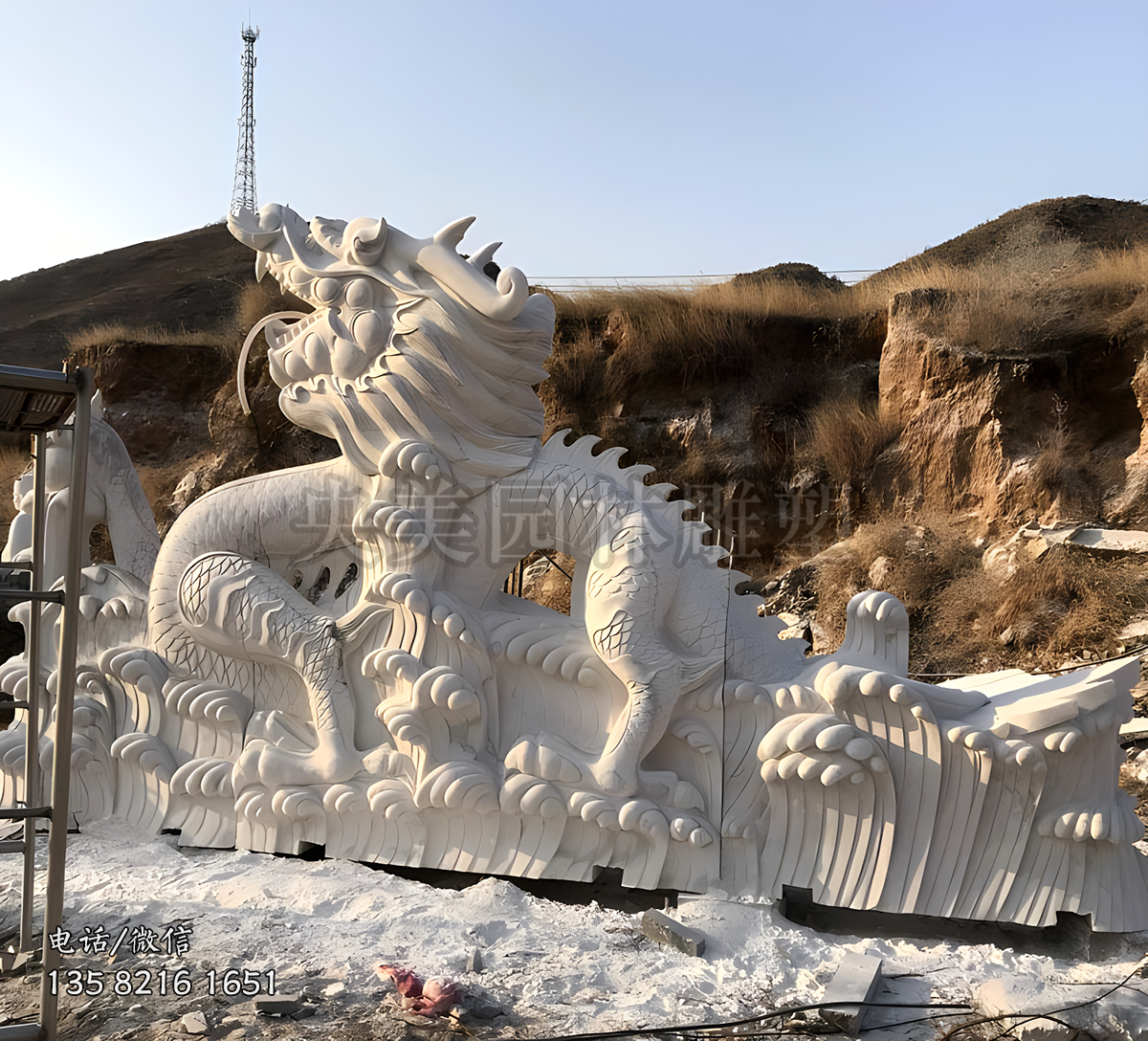 大理石龍漢白玉石雕