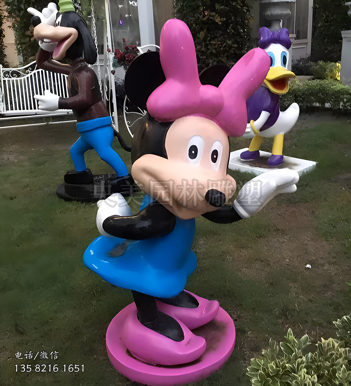 動(dòng)漫米老鼠造型雕塑