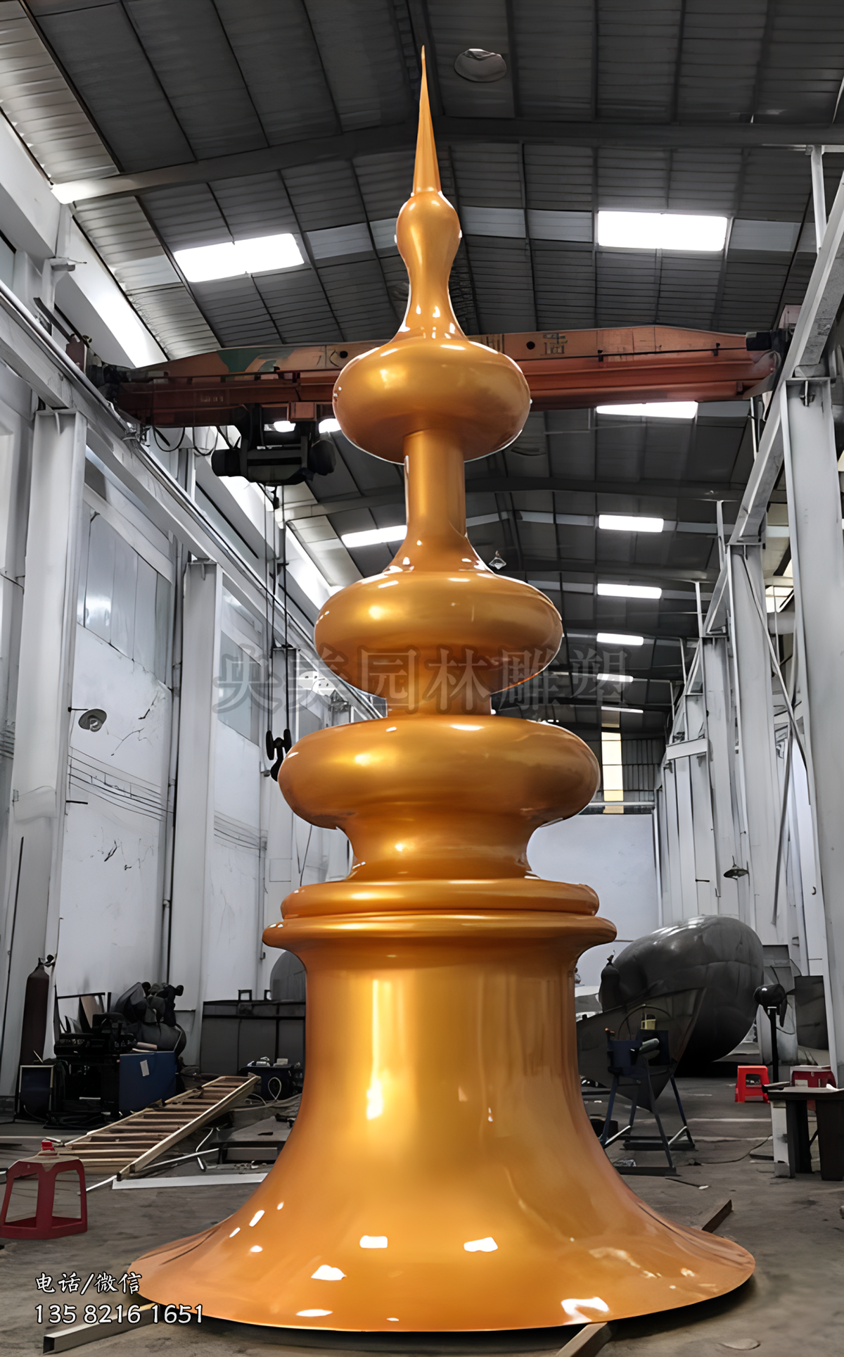 建筑屋頂避雷針造型雕塑